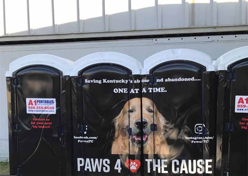 portable restrooms KY